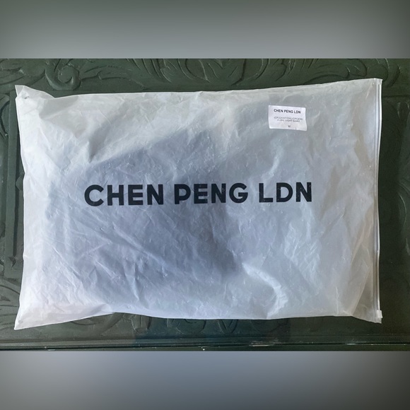 Grained Faux-Leather Shirt (CHEN PENG) - Picture 9 of 11